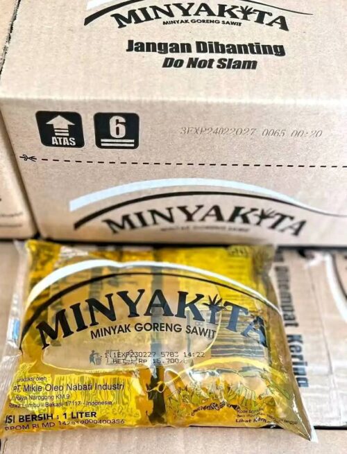 minyakita bantal 1 Liter duz Minyakita Bantal 1 Liter